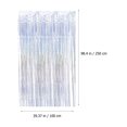 thumbnail image 2 of HEANUJJ Rideau à Franges 2 Pcs Frange en Aluminium pour Collation des Grades 100x39 Po, 2 of 5