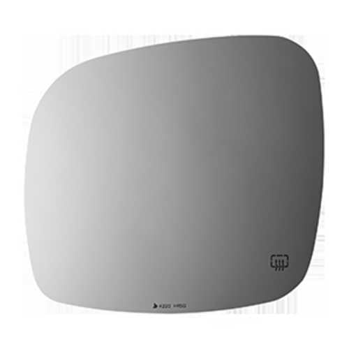 Burco Side View Mirror Replacement Glass with Motor Mount Plate - Clear Glass - 4220HRSG