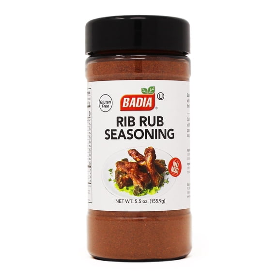 Badia - Spice Rub Rib - 5.5 Oz, Case of 6