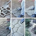 thumbnail image 3 of Walkway Mold Paving Stone Paving Mold Paver Casting Walkway/stepping Stone Formwork Mould, 42.5 X 42.5 X 4cm, 3 of 3