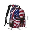 thumbnail image 2 of Rocae USA Eagle with Spread Wings for Comfortable Student Backpack - Lightweight ,Durable School Bag Ideal for Middle School, High School, and College, 2 of 6