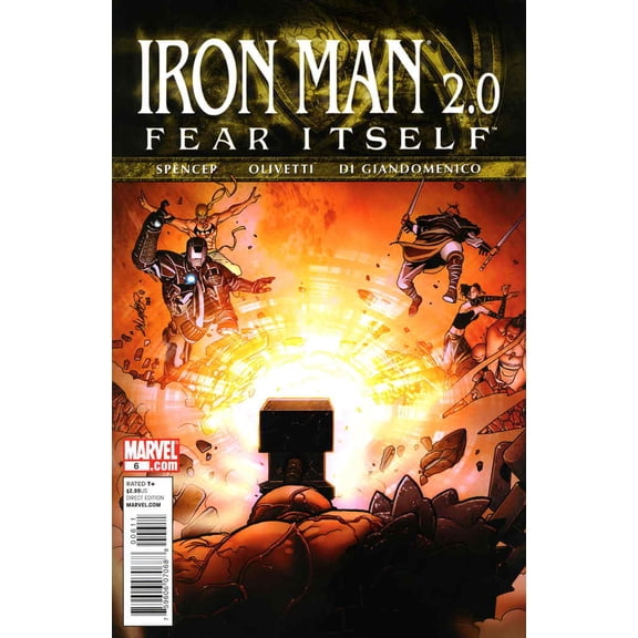 Iron Man 2.0 #6 VF ; Marvel Comic Book