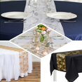 thumbnail image 3 of Efavormart Extravagant Fashionista Style Table Runner For Weddings Decor Fit Rectangle and Round Table - Champagne Lace Netting, 3 of 6