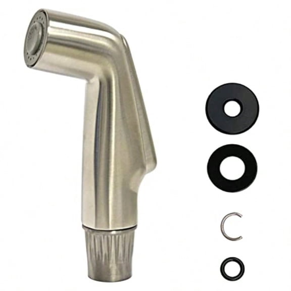 Kitchen Sink Side Spray Head Sink Sprayer Attachment Pull Out Spray Head Faucet Sprayer Replacement Brushed Nickel