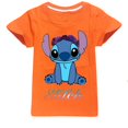 thumbnail image 3 of Camiseta de Anime de Disney para niños, camiseta de manga corta de algodón con patrón de punto de figura de dibujos animados, 100%, regalos de cumpleaños para niño y niña, 3 of 5