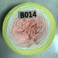 thumbnail image 3 of 300g Gradient Color Rainbow Cake Yarn Mercerized Cotton Yarn Thread Crochet Shawl Blanket DIY Hand-Woven Yarn for Knitting, 3 of 7