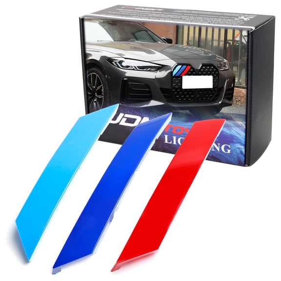 Exact Fit M-Color Grille Insert Trims For BMW 2021-up G22/G23 4 Series 420i 430i 440i w/Standard Diamond Shape Front Large Grille