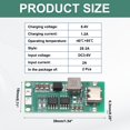 thumbnail image 2 of 2pcs Lithium Battery Boost Charging Module 2S 3S 4S to 8.4V 12.6V 16.8V (2S 2A), 2 of 6