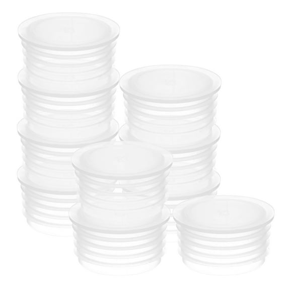 GOOHOCHY 10Pcs Round Flower Pot Plug for Gardeners 0.98X0.98X0.55in