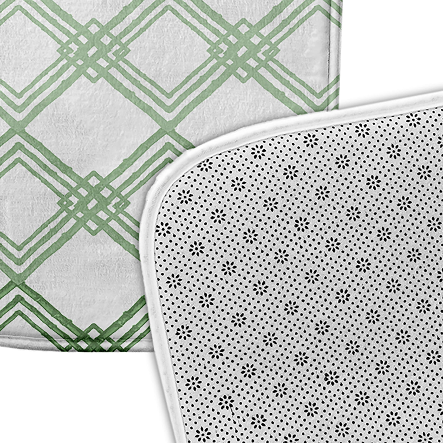 Simply Daisy Geometric Pet Feeding Mat for Dogs and Cats