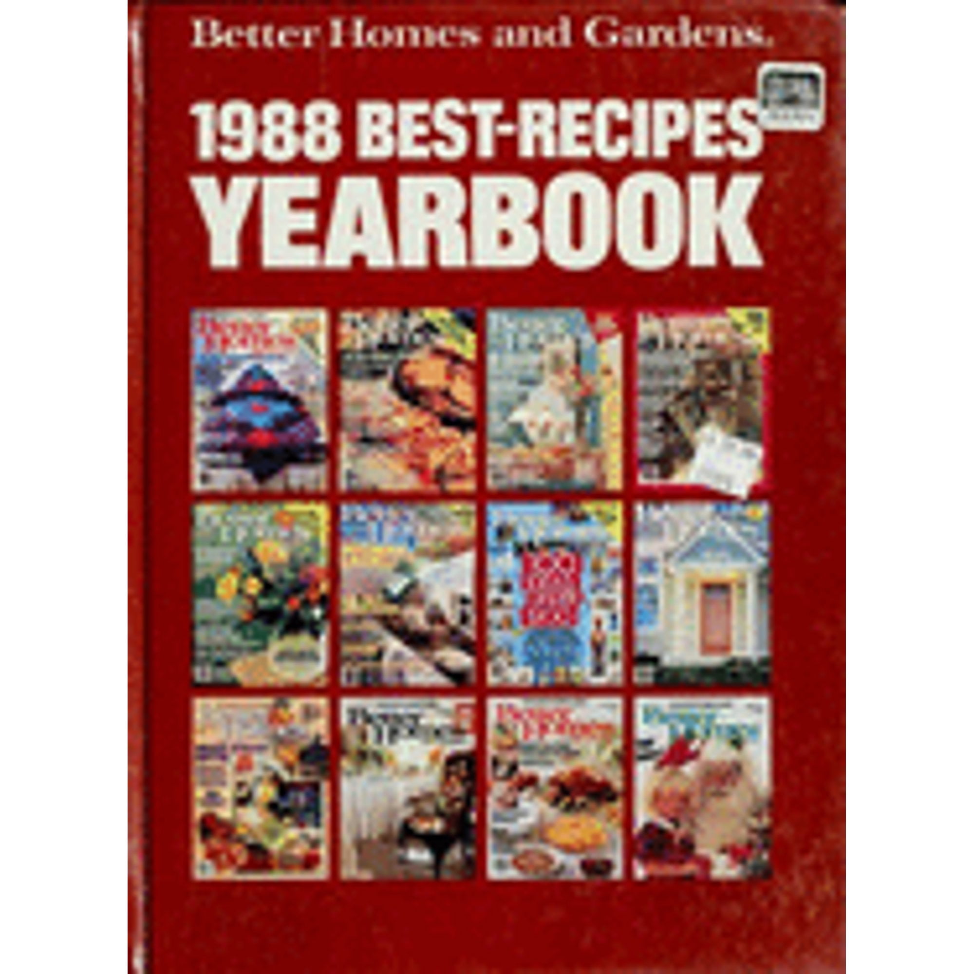 Better Homes and Gardens 1988 BestRecipes Yearbook (Hardcover) by