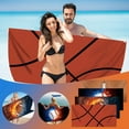 thumbnail image 5 of Guanhe Basketball Beach Towel , Gift for Boy Bathroom Towels,Soft Towels for Beach, Gift for Adult Man 30x60 Inches, 5 of 5