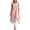 Pink, variant on Guluxicc 2 Piece Womens Outfit Sets Crew Neck Asymmetric Hem Tank Top Elastic Cuff Harem Pants Outfits for Casual
