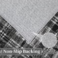 thumbnail image 5 of HOMERRY Runner Rug 2' x 8' Washable Plaid Geometric Hallway Runner Carpet, Gray, 5 of 5