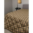 thumbnail image 2 of Tropical Down Alternative Comforter, Pineapples with Big Colorful Leafy Hawaii Motifs on the Background, Microfiber Quilt for All Season, 5 Sizes, Dark Indigo Multicolor, by Ambesonne, 2 of 3