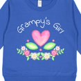 thumbnail image 3 of Inktastic Grampy's Girl Heart Flowers Toddler Sweatshirt, 3 of 4