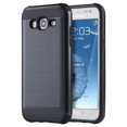 thumbnail image 1 of SAMSUNG GALAXY J5 (2015) SILKEE ARMOR ANTI SHOCK PC+TPU DUAL HYBRID CASE - BLACK LUXMO No, 1 of 4