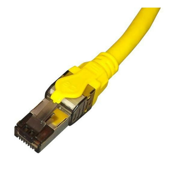 TUK - Cat8 STP Ethernet Patch Lead Shielded, 5m Yellow