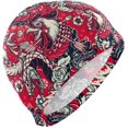 thumbnail image 1 of FYBTO Swimming Cap Snake Rooster Flowers Adult FYBTO Polyester, 1 of 4