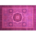 thumbnail image 1 of Ahgly Company Indoor Rectangle Oriental Pink Modern Area Rugs, 2' x 3', 1 of 4