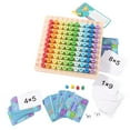 thumbnail image 2 of tabla de multiplicar,tablero de multiplicación de madera tabla gráfico juego de matemáticas,montessori matemáticas materiales juguetes tablero rompecabezas,preescolar aprendizaje juguetes, 2 of 8