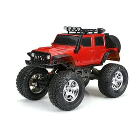 New Bright Rc 1 10 Scale Jeep Wrangler 4 Door Radio Control Jeep