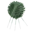 thumbnail image 3 of 204 Piezas 8 Tipos de Decoraciones para Fiestas Tropicales Hojas de Monstera de , Hojas de Palma Artificiales con Tallo de Imitación, 3 of 5