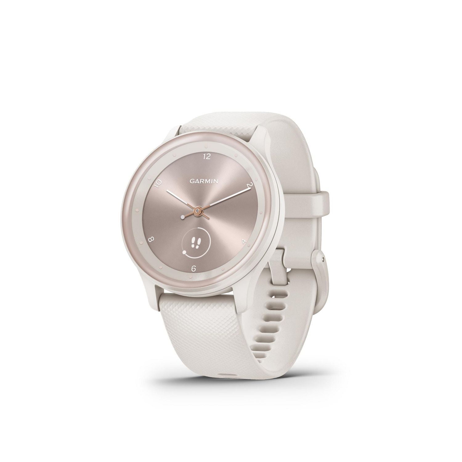 【美品】Garmin Vivomove Sport White (0819) Garmin Vivomove Sport, Hybrid Smartwatch, Health and