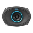 thumbnail image 1 of Bocina 6.x9 Cono Azul Plateado 1300w De Potencia By Steelpro Color Negro, 1 of 5