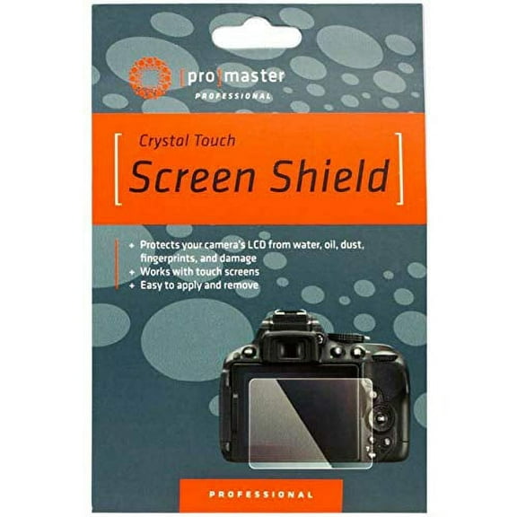 Promaster 4317 Crystal Touch Screen Shield - Canon 70D, 6D MK II, 80D, 90D