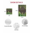 thumbnail image 7 of Spring Leaves Kitchen Dish Towels for Drying Dishes Set of 2, Pastoral Garden Botanical Brown Wooden Waffle Weave Microfiber Hand Tea Bathroom Towels Quick Dry & Absorbent Towel 15.7x23.6, 7 of 7