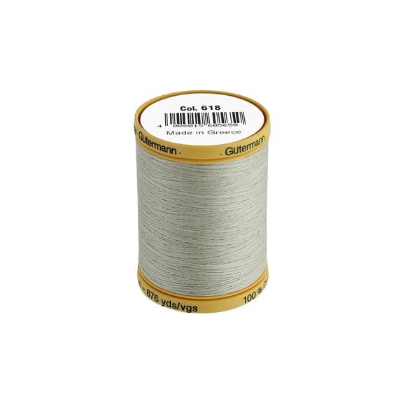 Gutermann Cotton 50 Thread 800M Sandy Grey