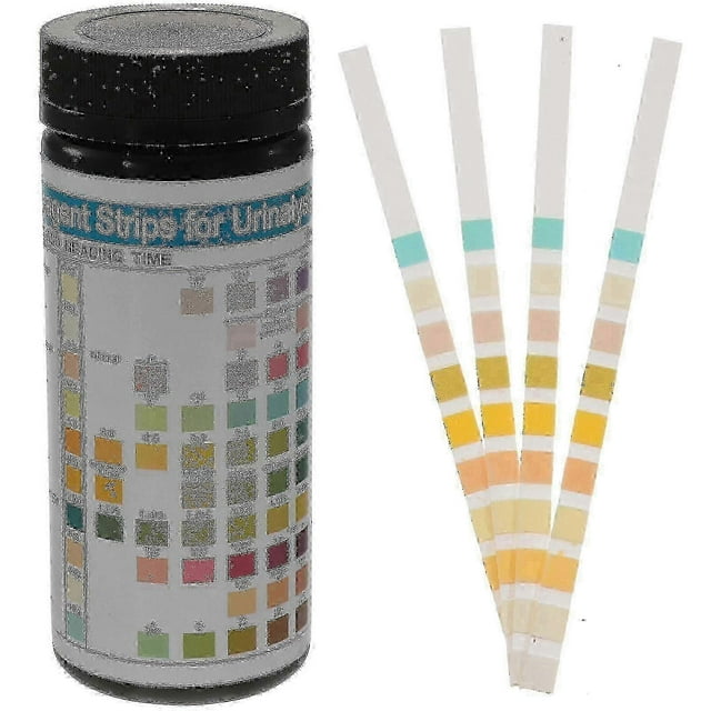100 Pcs Urine Ph Test Strips Urinalysis Testing Strips Urine Protein Test Strips 12-29