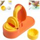 thumbnail image 1 of Máquina para hacer bolas de masa 3 en 1, prensadora de masa de masa prensadora de masa de masa, herramienta para hacer moldes de empanada para hacer manualidades en casa (naranja), 1 of 5
