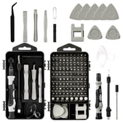 cyrico 115 in 1 Precision Screwdriver Set, Hand Tool Kit for Electronics Repair, Laptop, Watch, Glasses and Mobile Devices, Includes Storage Case