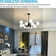 thumbnail image 3 of A15 LED Bulb Dimmable (6 Pack), 60W Equivalent, 120V A15 Fridge Bulbs 6.5W, 5000K Daylight 600 Lumens, E26 Medium Base, Freezer Home Lighting Bulbs - UL Listed, 3 of 8