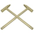 thumbnail image 1 of Shisuyan 2pcs 6 In One Multifunctional Solid Machined Brass Hammer Watch Repair Tool Precision Installation Small Hammer, 1 of 9