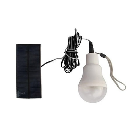 

Solar LED Panel Powered Tent Lamp Yard Portable Outdoor Bulb Light Camping