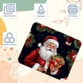 thumbnail image 3 of Santa Claus Desk Pad Mousepad, Square 8.3x9.8 Inch Non-Slip Rubber Bottom Printed Desk Mat, Suitable for Office and Gaming, 3 of 6