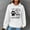White, variant on Tawop Womens Sweatshirt Dog Lover Hoodies Waffle Pullover for Women Pocket Sweatshirt