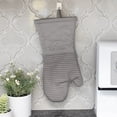 thumbnail image 3 of All-Clad Premium Silicone Oven Mitts, 2-Pack, Titanium, 3 of 4