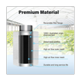 thumbnail image 3 of 4 Inch Air Carbon Filter Odor Control, Reversible Flange, Pre-Filter Included, Smelliness Scrubber for Grow Tent Rooms, 3 of 6