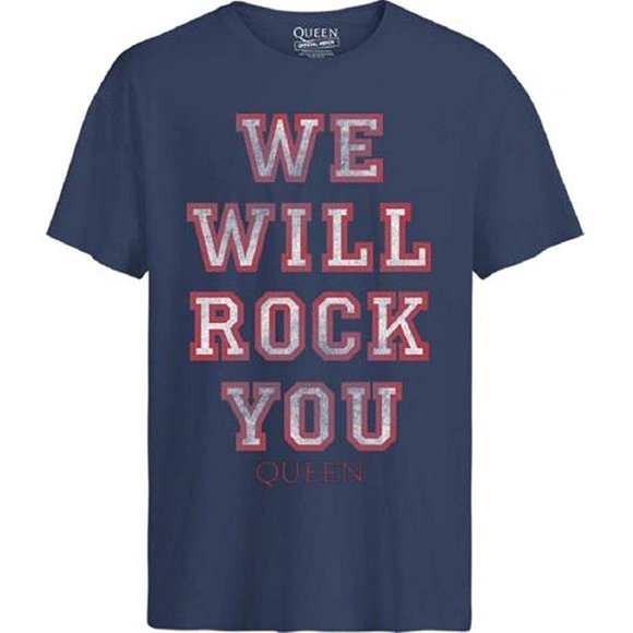 Queen T-Shirt à Manches Courtes pour Hommes
