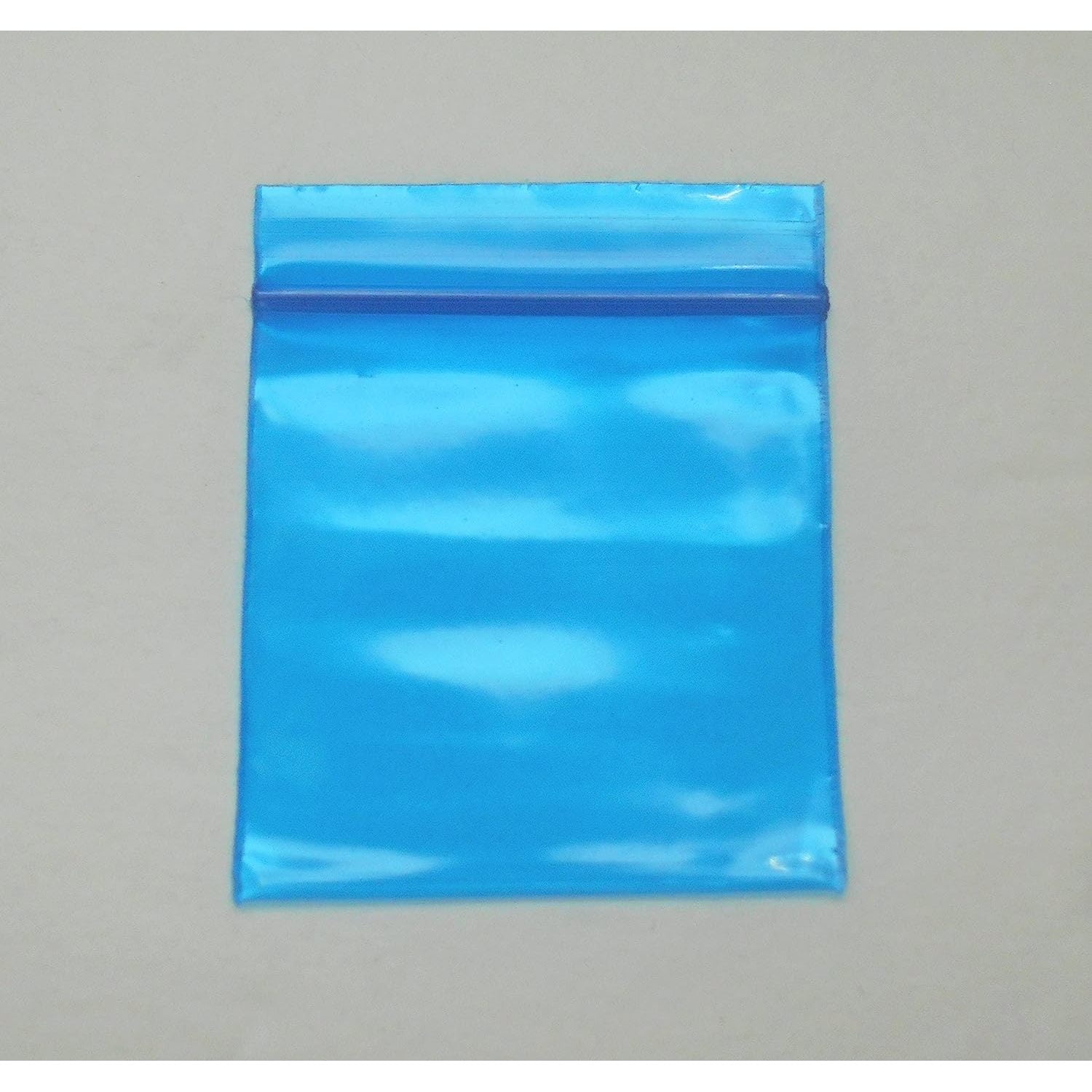 Mini Bags (1.5"x1.5") Small Plastic Baggies, Thick 2mil, Colorful Rave
