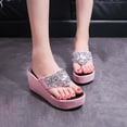 thumbnail image 4 of Chanclas Sandalias y zapatillas de plataforma con zapatillas casuales de tacón inclinado Wmkox8yii  hj789, 4 of 4