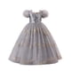 thumbnail image 1 of Vestidos de Navidad para niños, vestidos de princesa, mangas de lentejuelas brillantes, vestidos de malla, vestidos de fiesta de cumpleaños para niños, vestidos de manga corta con cuello redondo, vest, 1 of 8