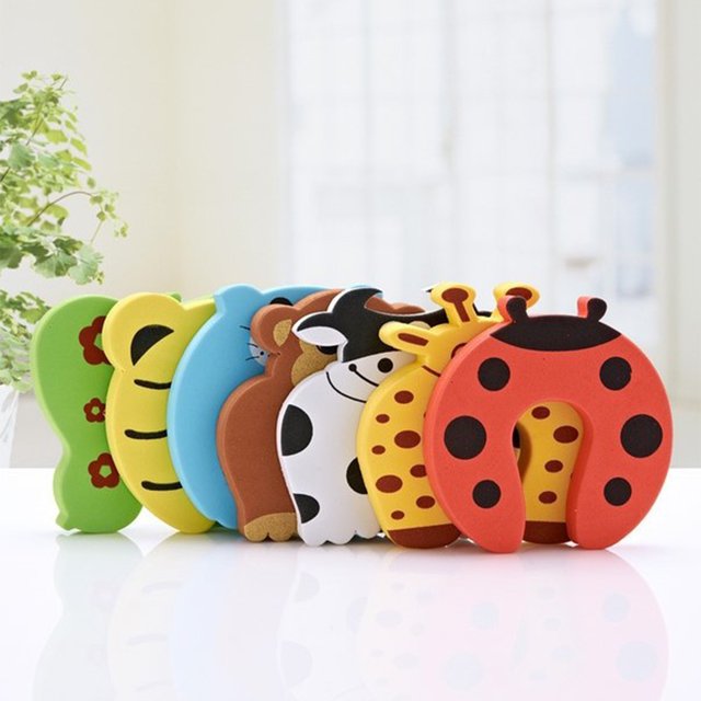Protector de pellizco de puerta Jadeshay Seguridad para niños material EVA