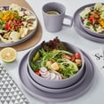 thumbnail image 6 of Stone + Lain Cleo Stoneware Collection Dinnerware Set, 16-Piece Service for 4, Light Gray, 6 of 6
