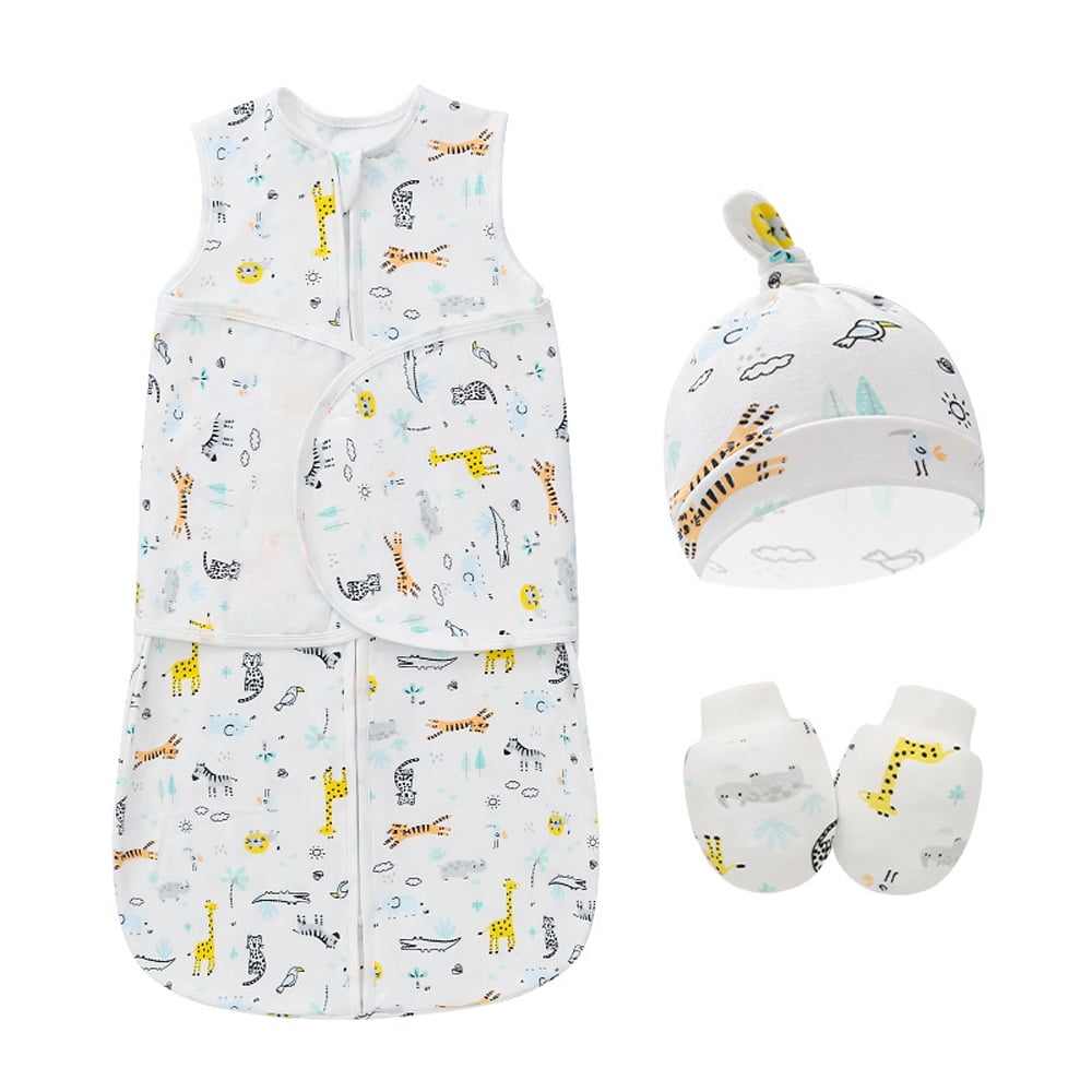 Used for swaddling babies, with hats and gloves，Baby Silkworm Sleeping