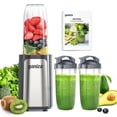 thumbnail image 1 of Batidora de batidos Ganiza GB06 900 W, 14 unidades con 3 tazas de 700 ml, color gris, 1 of 8